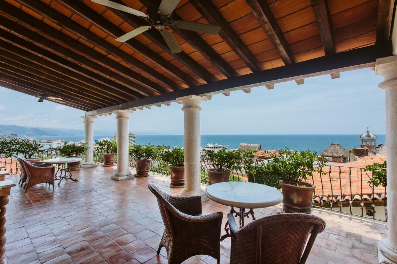 Отель Hacienda San Angel Пуэрто-Вальярта Экстерьер фото